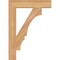 Ekena Millwork Balboa Block Smooth Bracket, Western Red Cedar, 3 1/2"W x 20"D x 28"H BKT04X20X28BOA05SWR - alternate 3